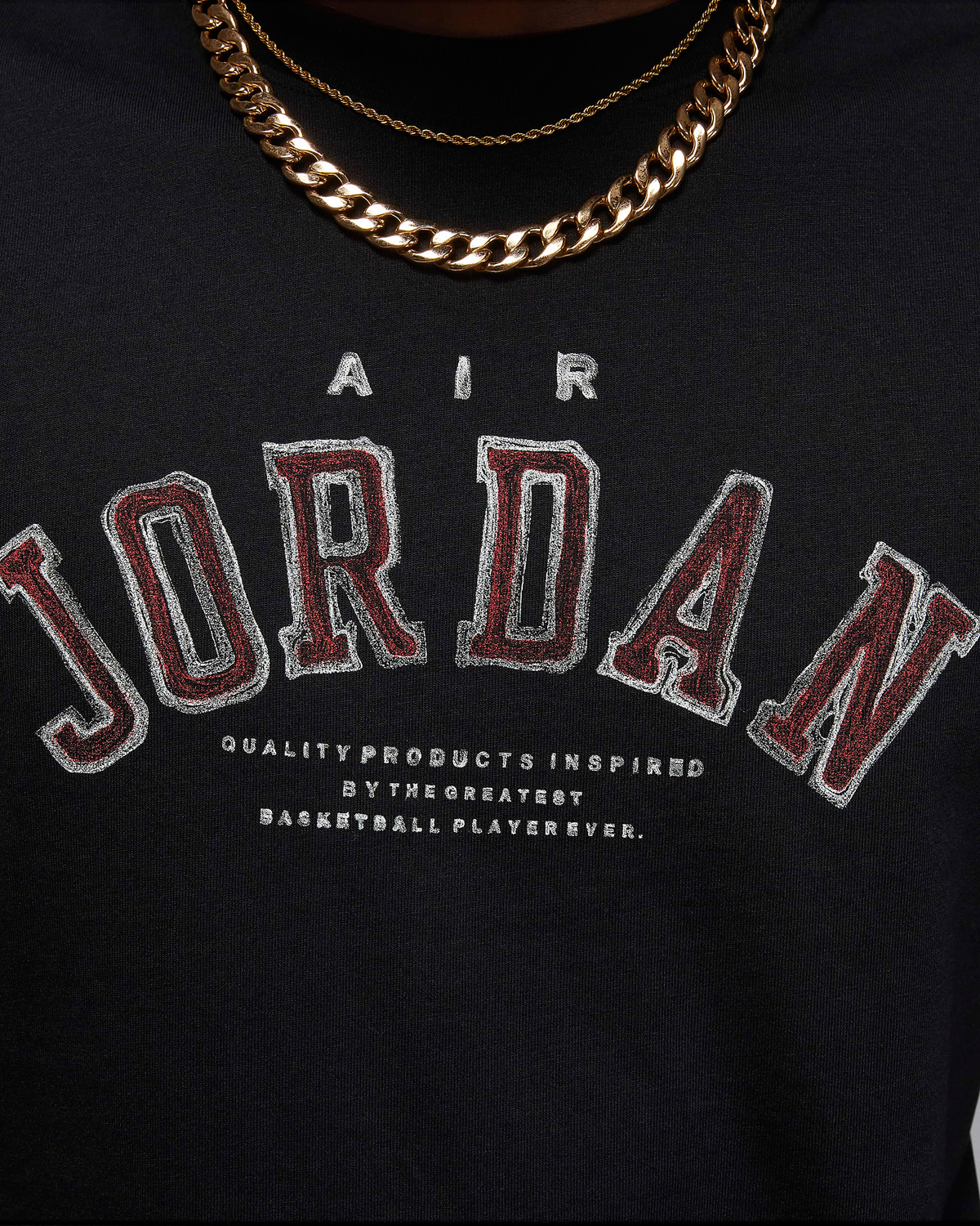 Jordan-Flight-Essentials-T-Shirt-Black-Lobster-Red-3