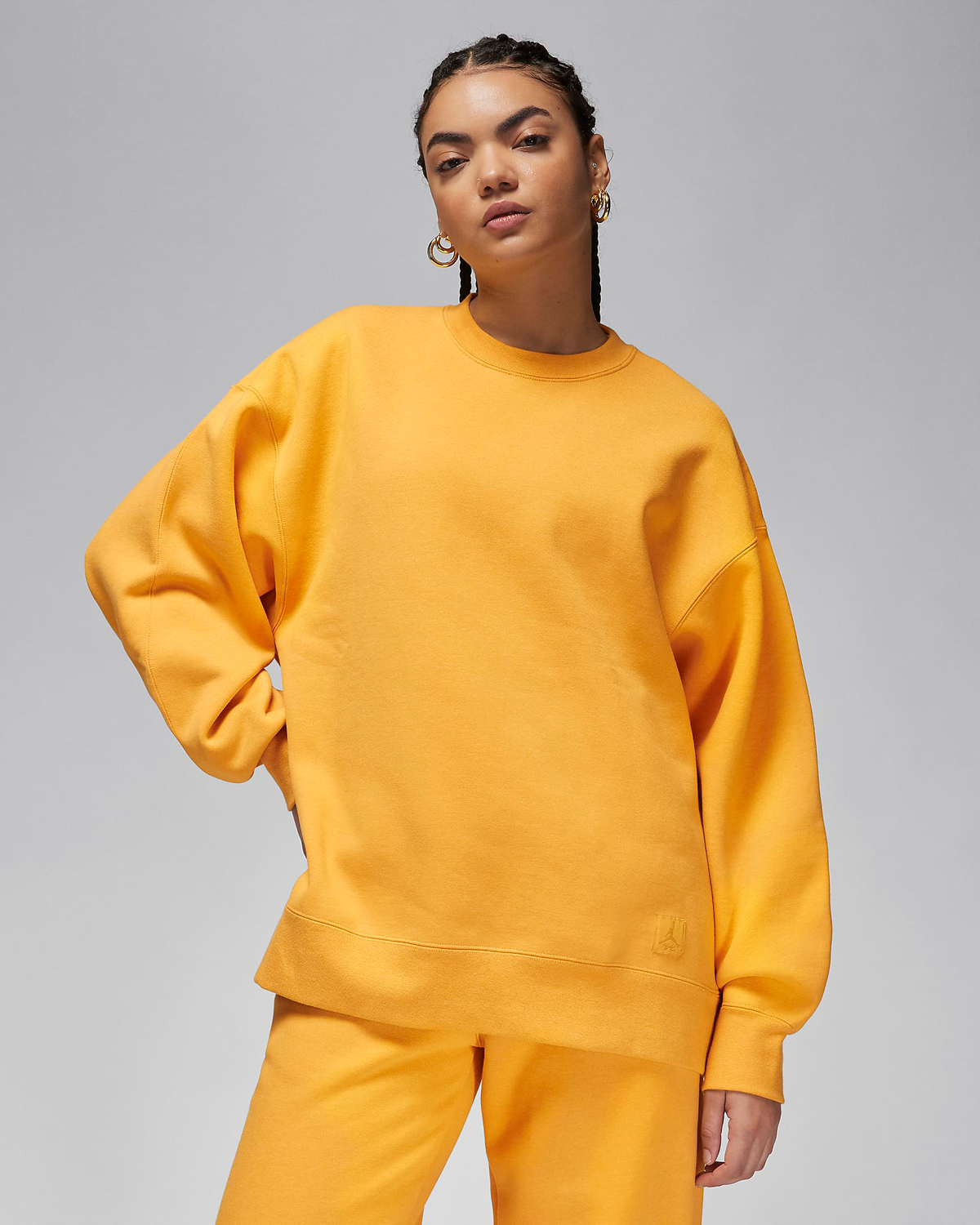 Jordan-Flight-Fleece-Womens-Sweatshirt-Yellow-Ochre-1