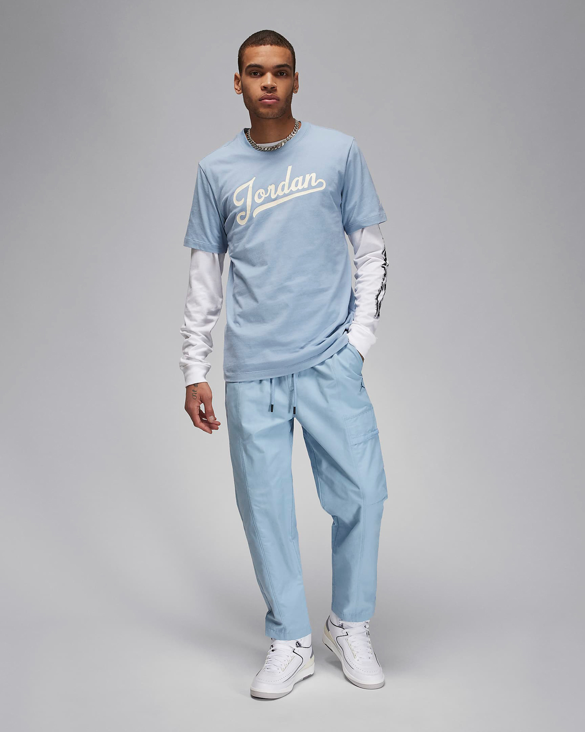 Jordan-Flight-MVP-T-Shirt-Blue-Grey-Outfit