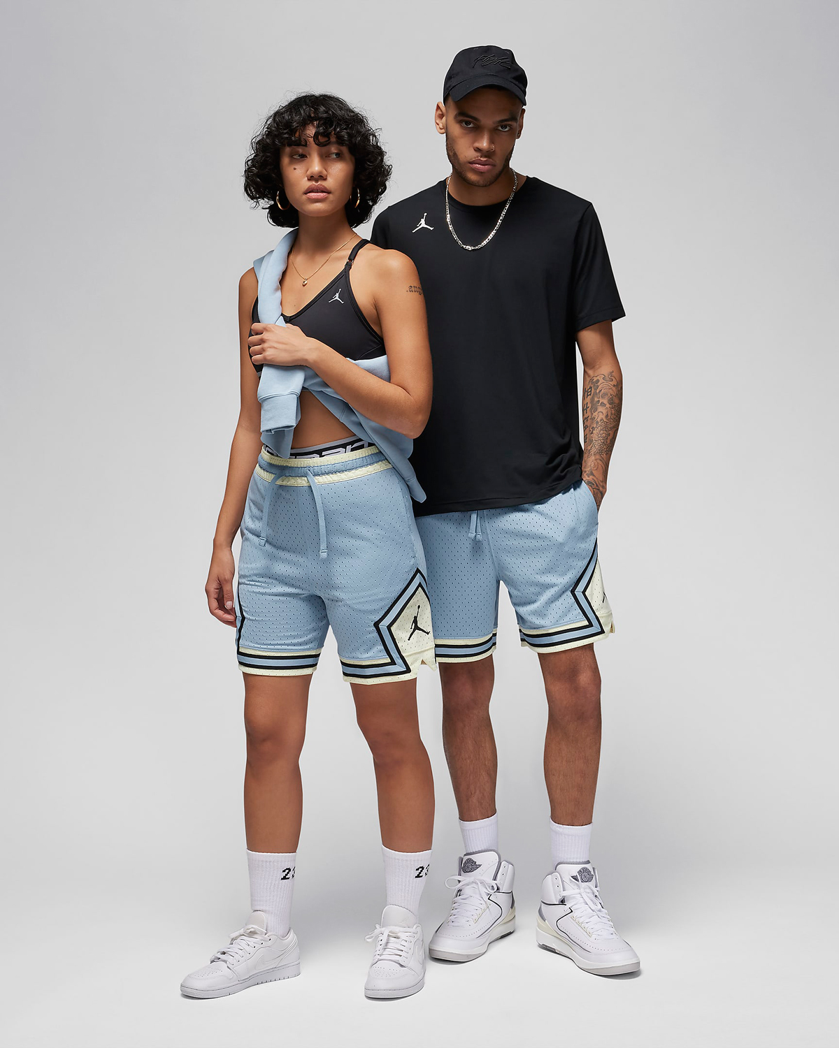 Jordan-Sport-Diamond-Shorts-Blue-Grey-Sneaker-Outfit