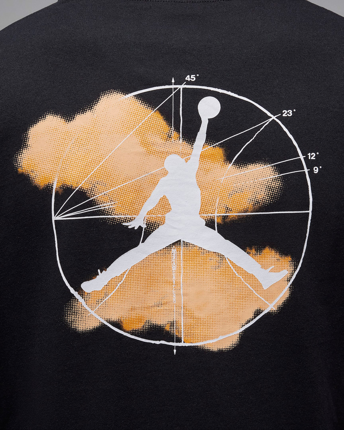 Jordan-Sport-Graphic-T-Shirt-Black-White-Orange-4