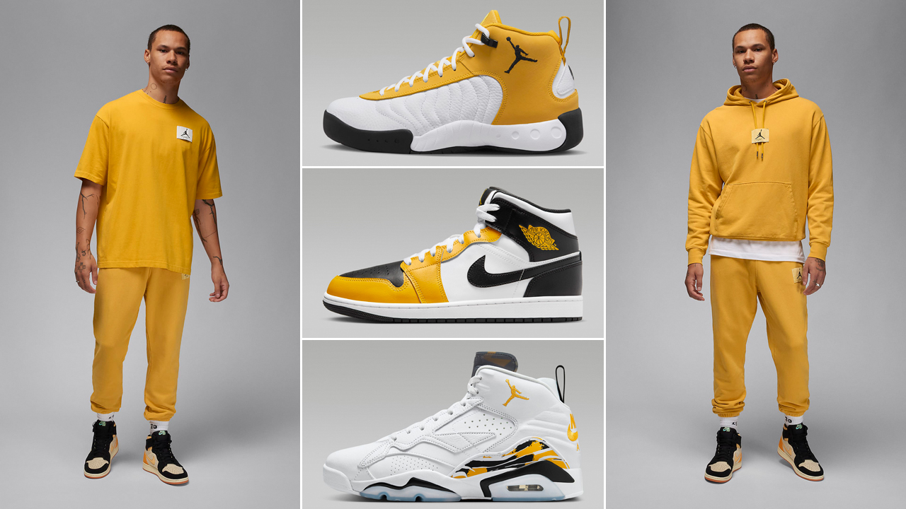 Jordan-Yellow-Ochre-Clothing-Sneakers-Outfits