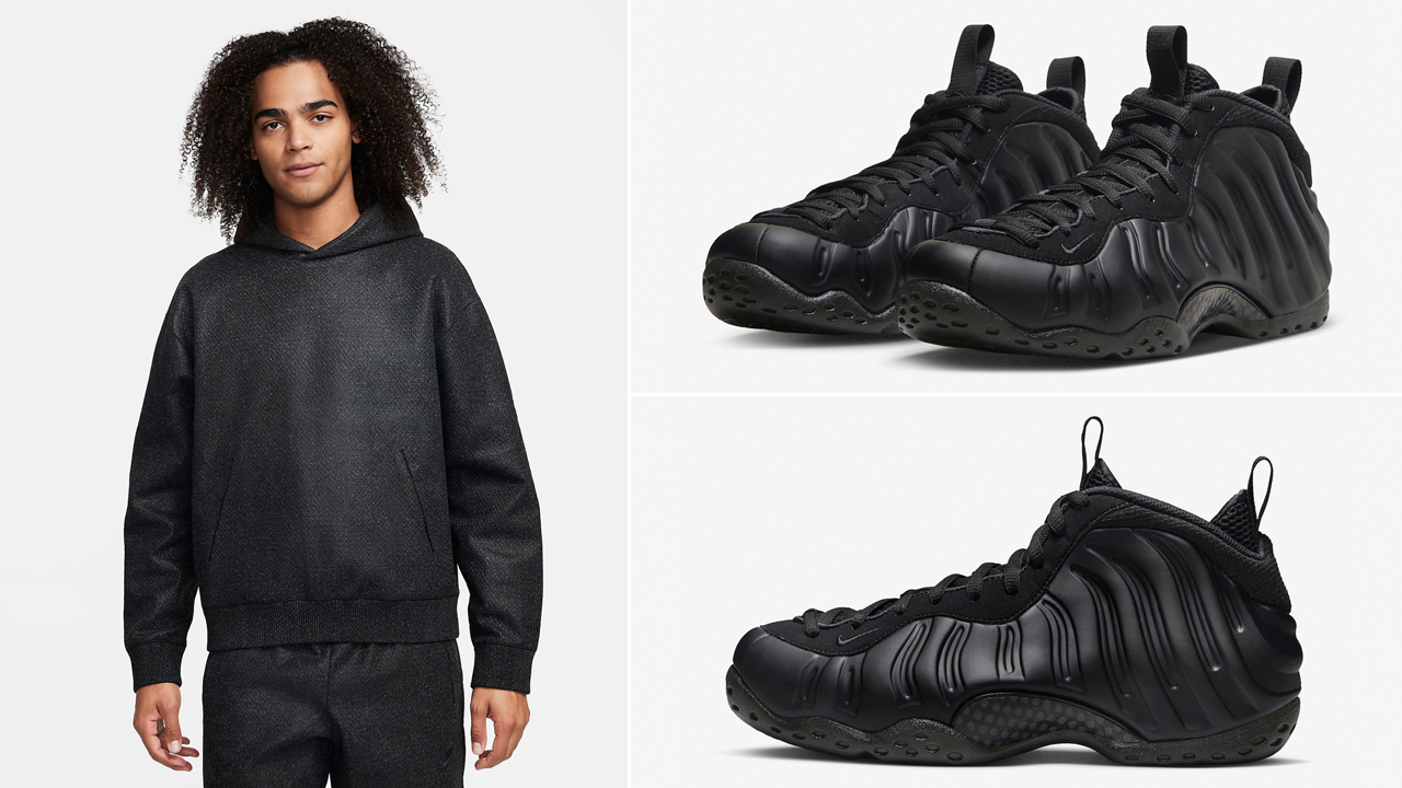 Nike Air Foamposite One Anthracite 2023 Outfits Shirts hoodie Clothing Match