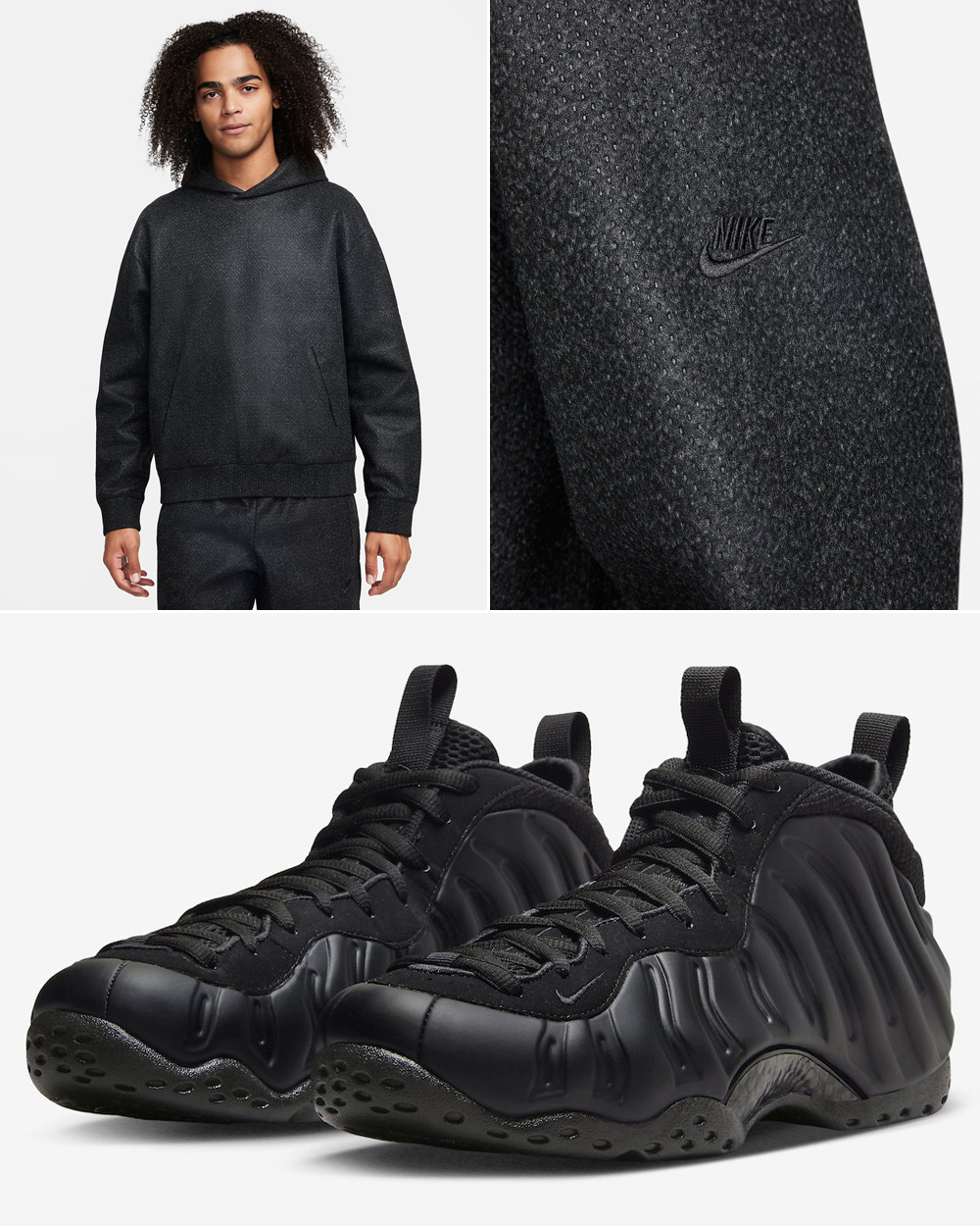 Nike Air Foamposite One Anthracite 2023 Outfits