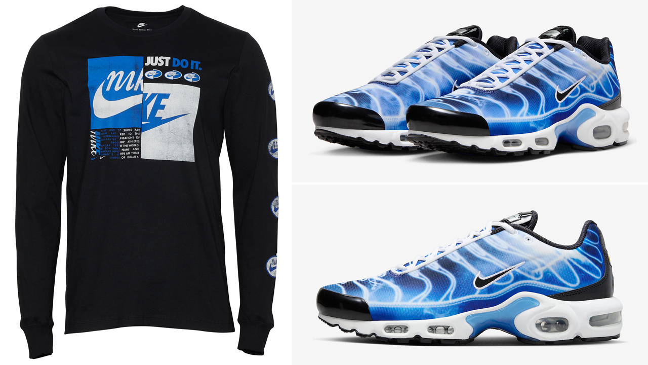 Nike-Air-Max-Plus-X-Ray-Light-Photography-Royal-Blue-Shirts-Clothing-Outfits