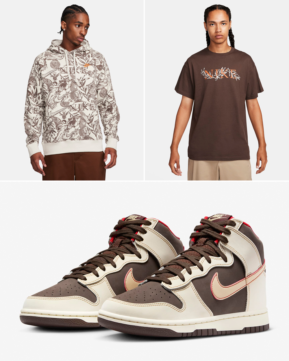 Nike-Dunk-High-Baroque-Brown-Coconut-Milk-Outfits
