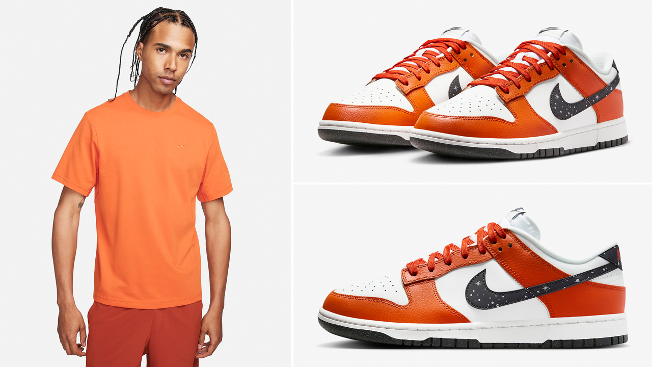 Nike-Dunk-Low-Campfire-Orange-Shirt