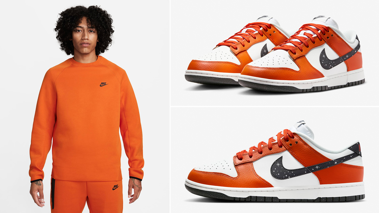 Nike-Dunk-Low-Campfire-Orange-Sweatshirt