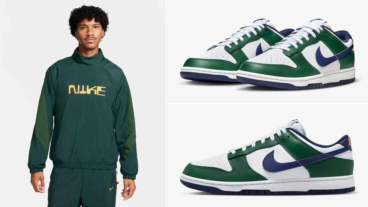 Nike-Dunk-Low-Fir-Midnight-Navy-Top-Pants-Outfit