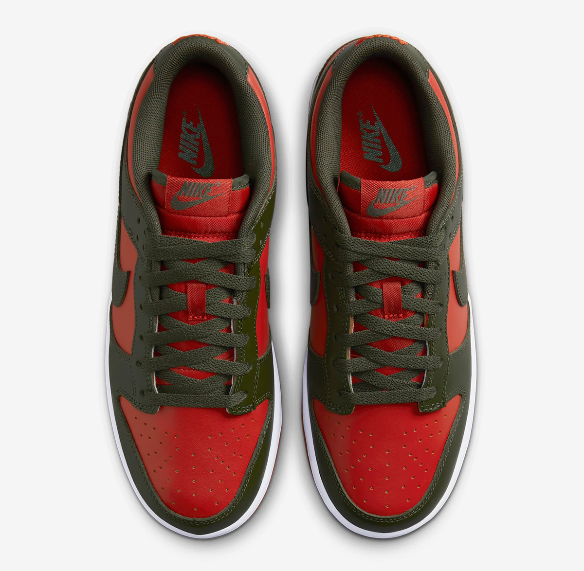 Nike Dunk Low Mystic Red Cargo Khaki Release Date 4