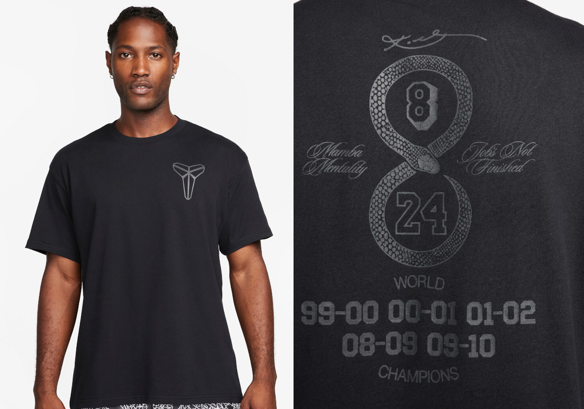 Nike Kobe 4 Protro Black Mamba Gift of Mamba Shirt 1