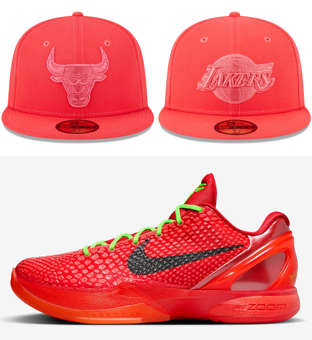 Nike-Kobe-6-Protro-Reverse-Grinch-Fitted-Hats