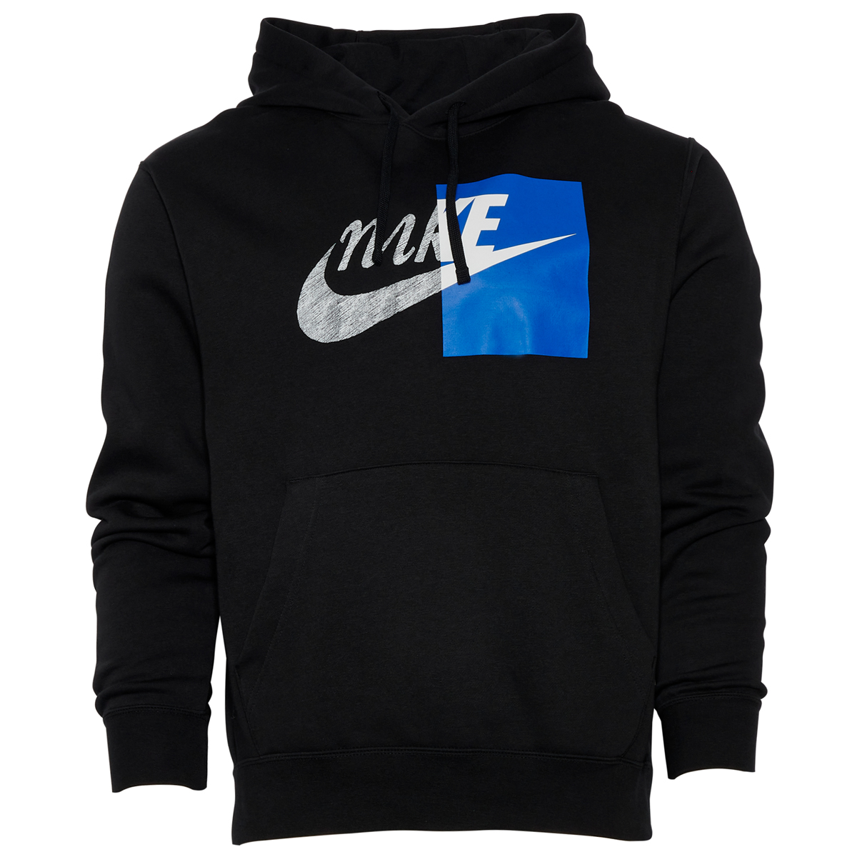 Nike-Split-Logo-Hoodie-Black-Blue