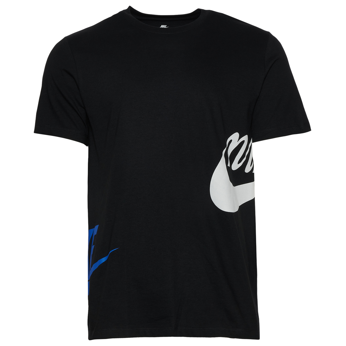 Nike-Split-Logo-T-Shirt-Black-Blue-1