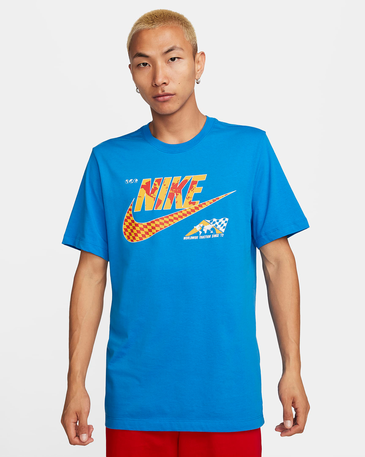 Nike Sportswear T Shirt Photo Blue