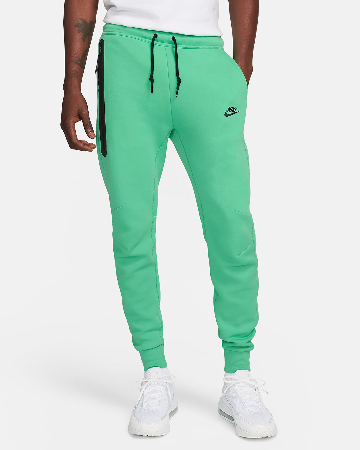 Nike-Tech-Fleece-Joggers-Spring-Green