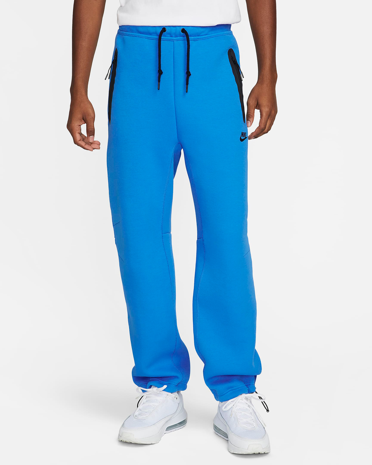 Nike Tech Fleece Open Hem Sweatpants Photo Blue