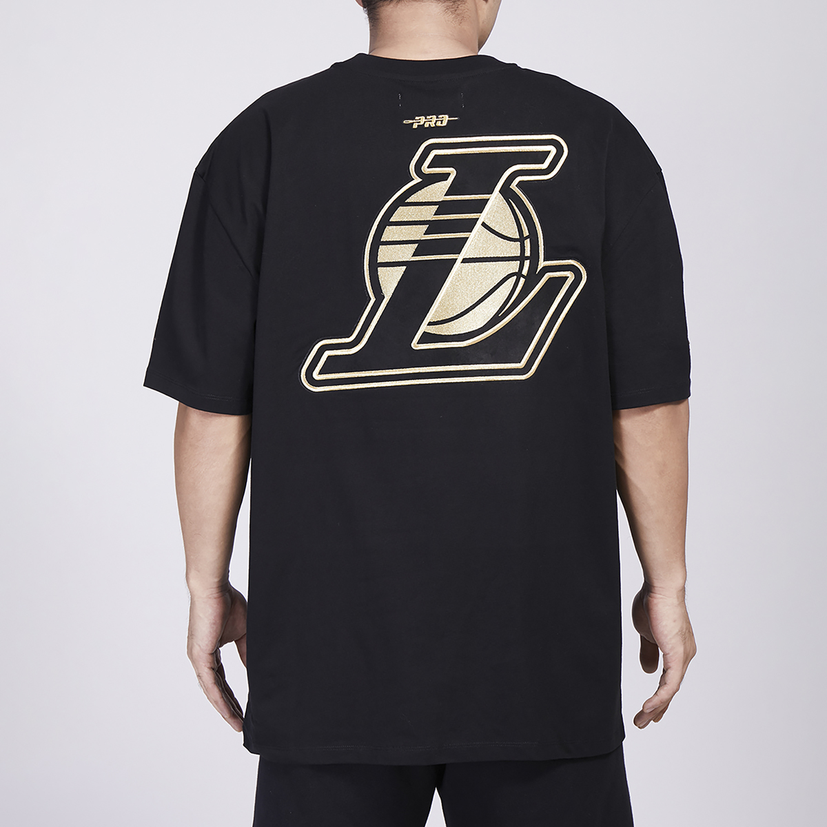 Pro-Standard-Black-Gold-LA-Lakers-T-Shirt-2