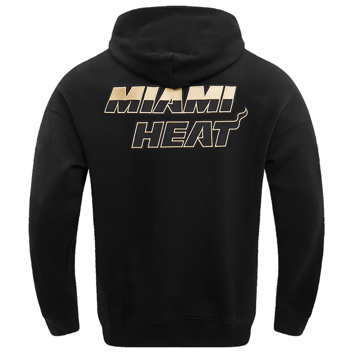 Pro-Standard-Black-Gold-Miami-Heat-Hoodie-2