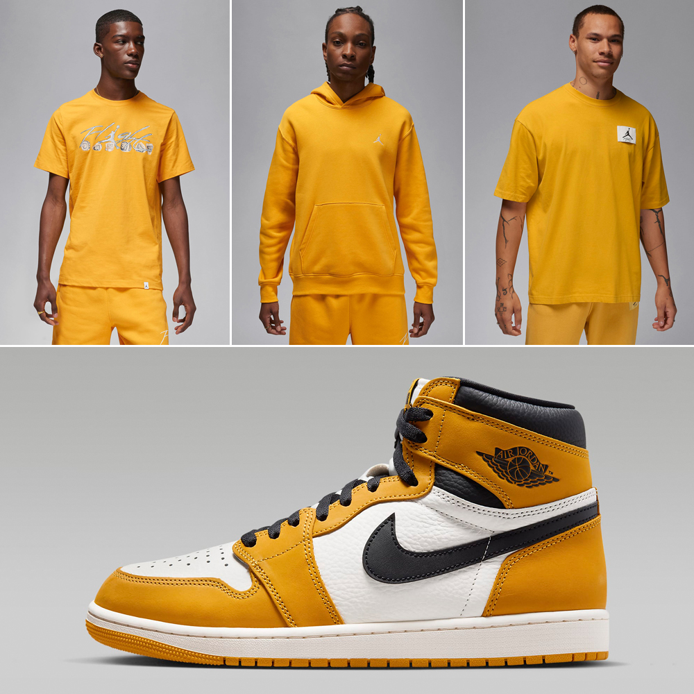 Air-Jordan-1-High-OG-Yellow-Ochre-Clothing