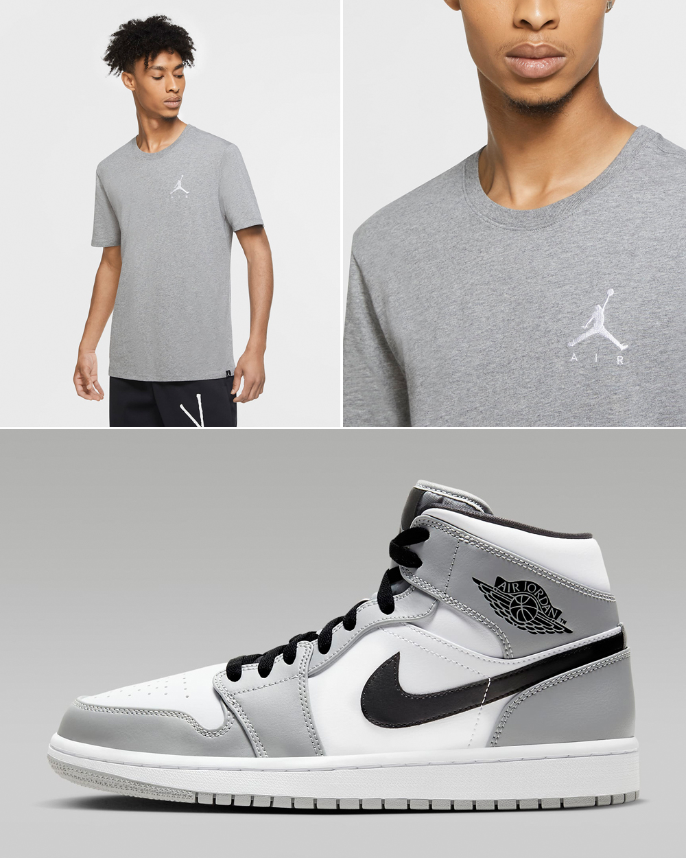 Air-Jordan-1-Mid-Light-Smoke-Grey-Shirt-Outfit