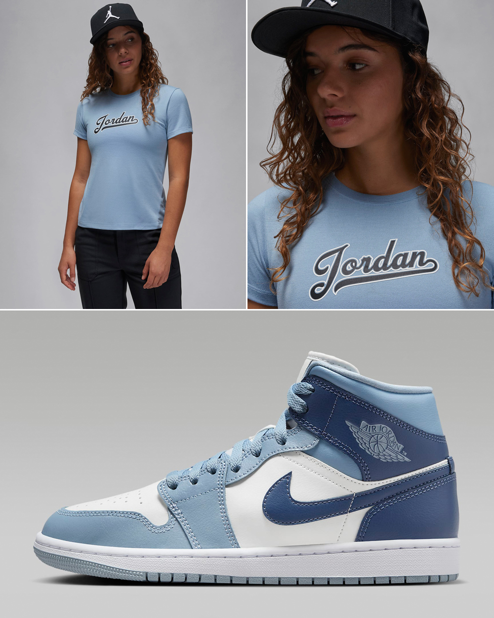Air-Jordan-1-Mid-Womens-Blue-Grey-Diffused-Blue-Shirt-2