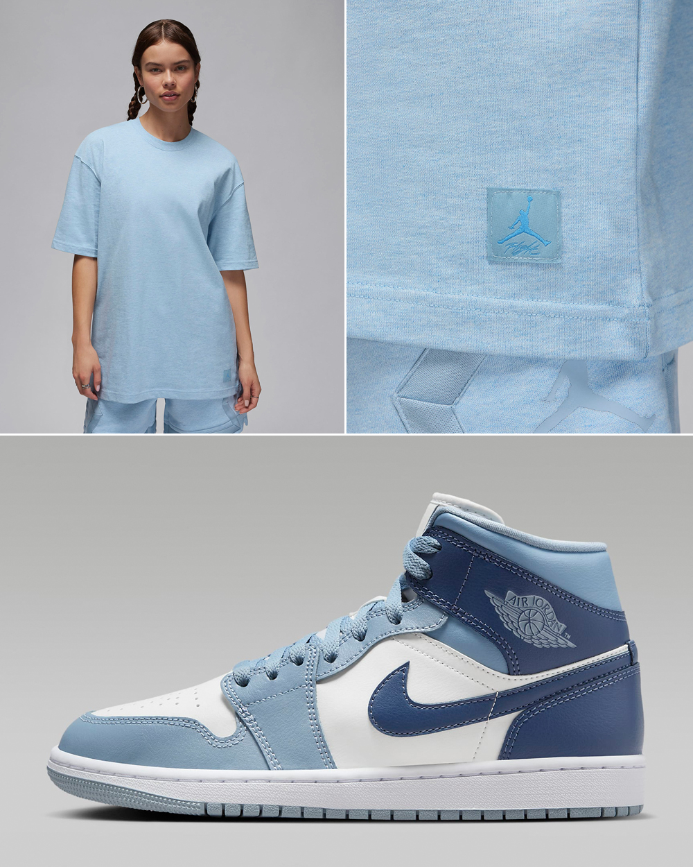 Air-Jordan-1-Mid-Womens-Blue-Grey-Diffused-Blue-Shirt-3