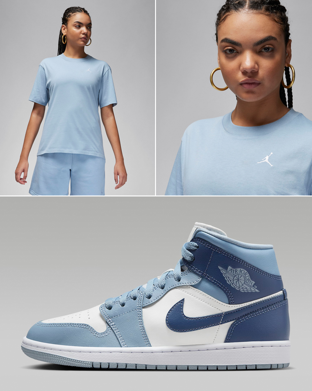 Air-Jordan-1-Mid-Womens-Blue-Grey-Diffused-Blue-Shirt-4