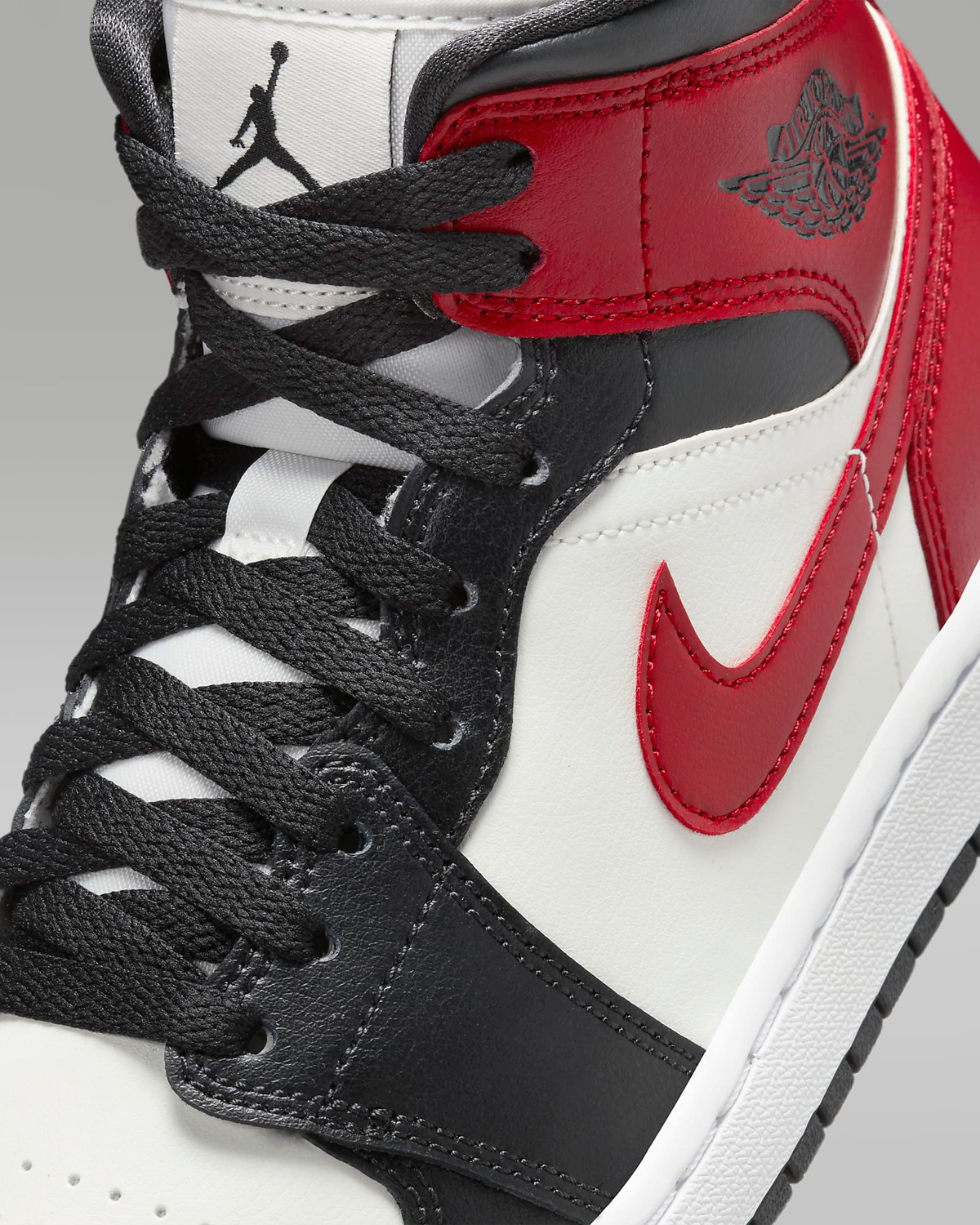 Air-Jordan-1-Mid-Womens-Sail-Off-Noir-Gym-Red-7