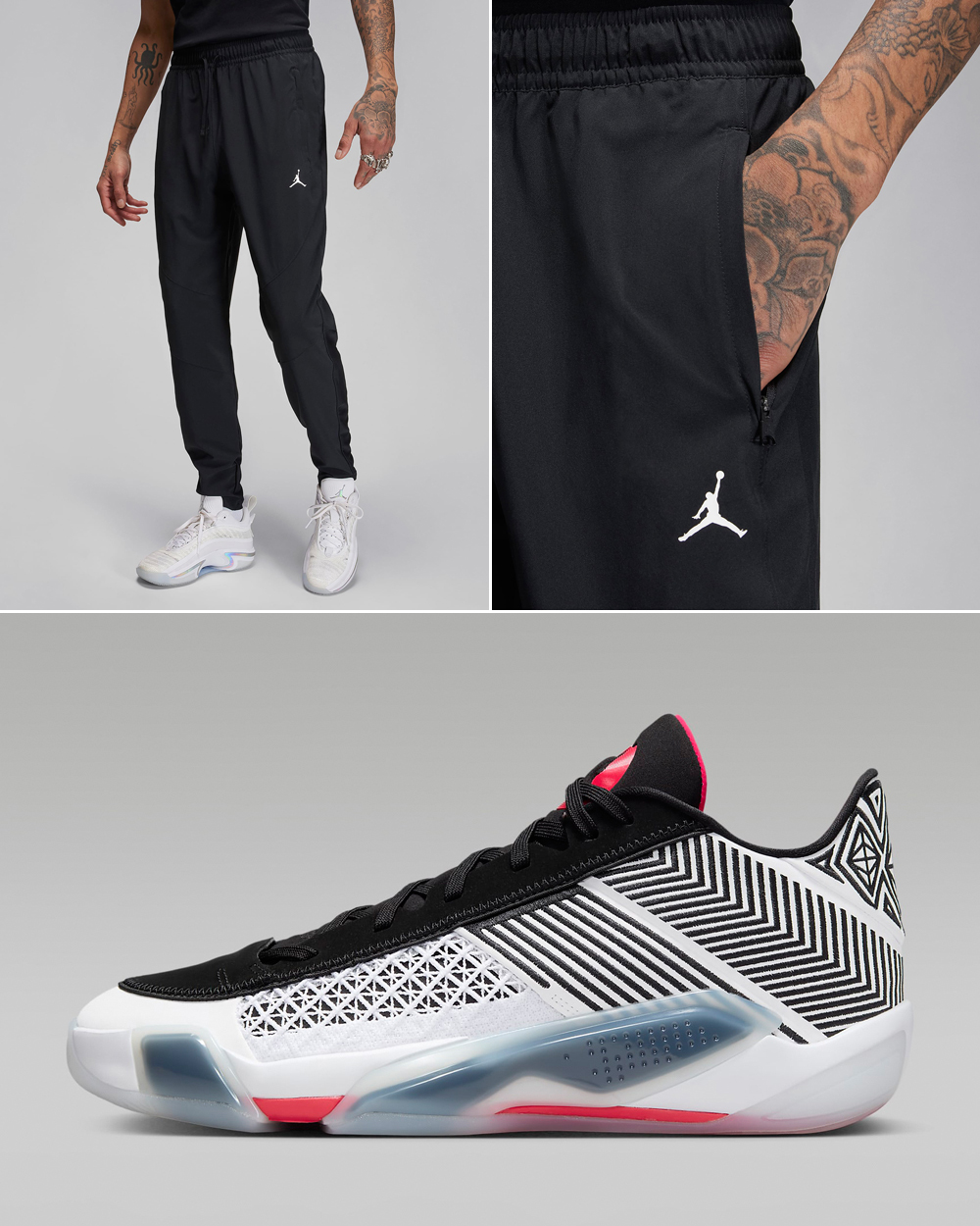 Air-Jordan-38-Low-Fundamental-Pants-Matching-Outfit