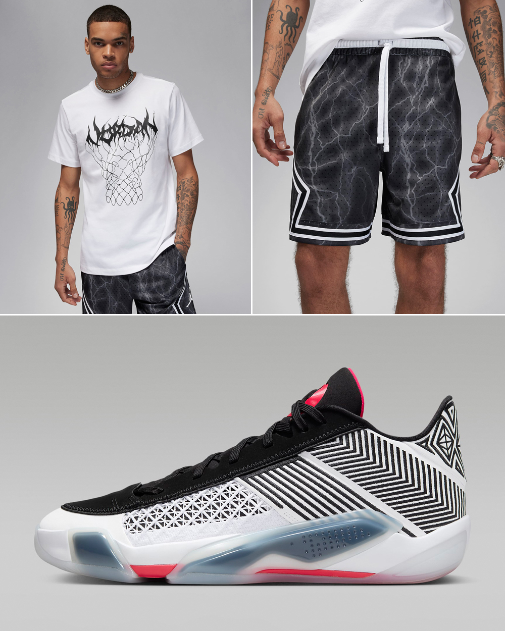 Air-Jordan-38-Low-Fundamental-Shirt-Shorts-Matching-Outfit