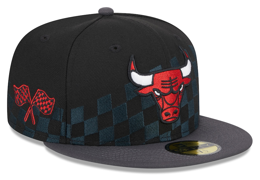 Chicago-Bulls-New-Era-2024-NBA-All-Star-Game-Rally-Drive-Checkerboard-59fifty-Fitted-Hat-1