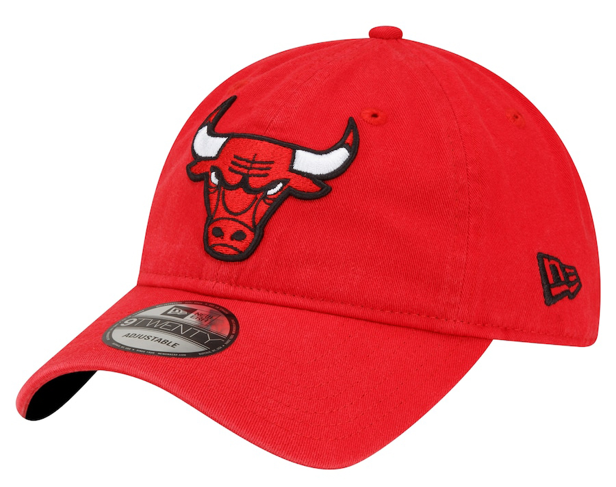 Chicago-Bulls-New-Era-Team-2-9twenty-Adjustable-Hat-Red