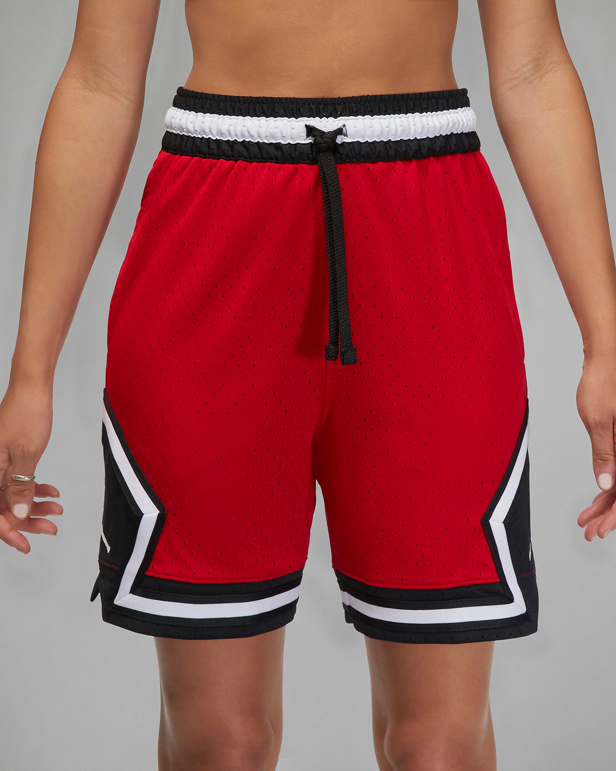 Jordan-Dri-Fit-Sport-Diamond-Shorts-Gym-Red-Black-White-2