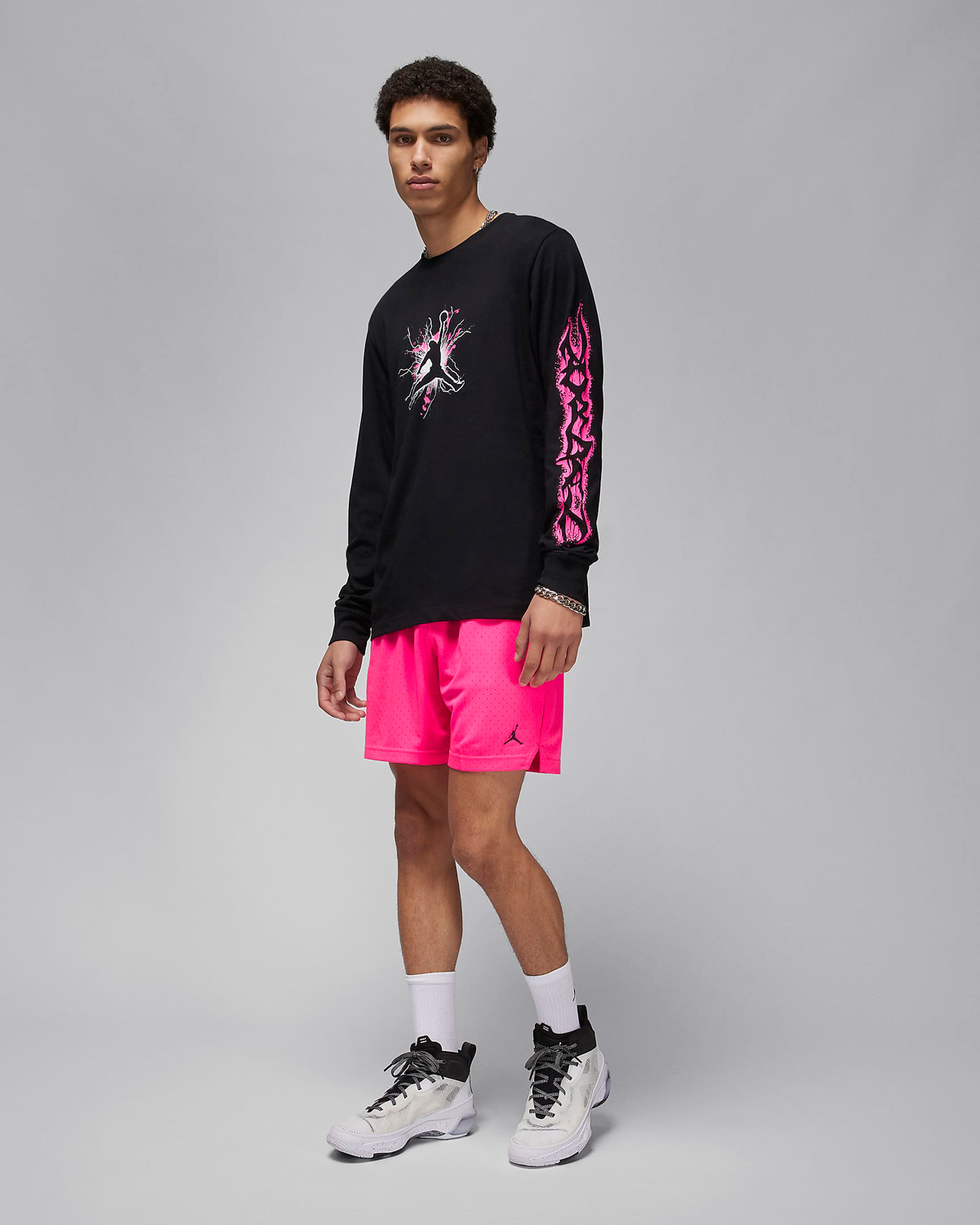 Jordan-Dri-Fit-Sport-Long-Sleeve-Graphic-T-Shirt-Black-Hyper-Pink