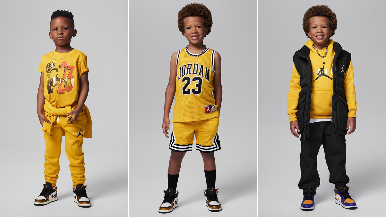 Jordan-Little-Kids-Yellow-Ochre-Clothing-Preschool