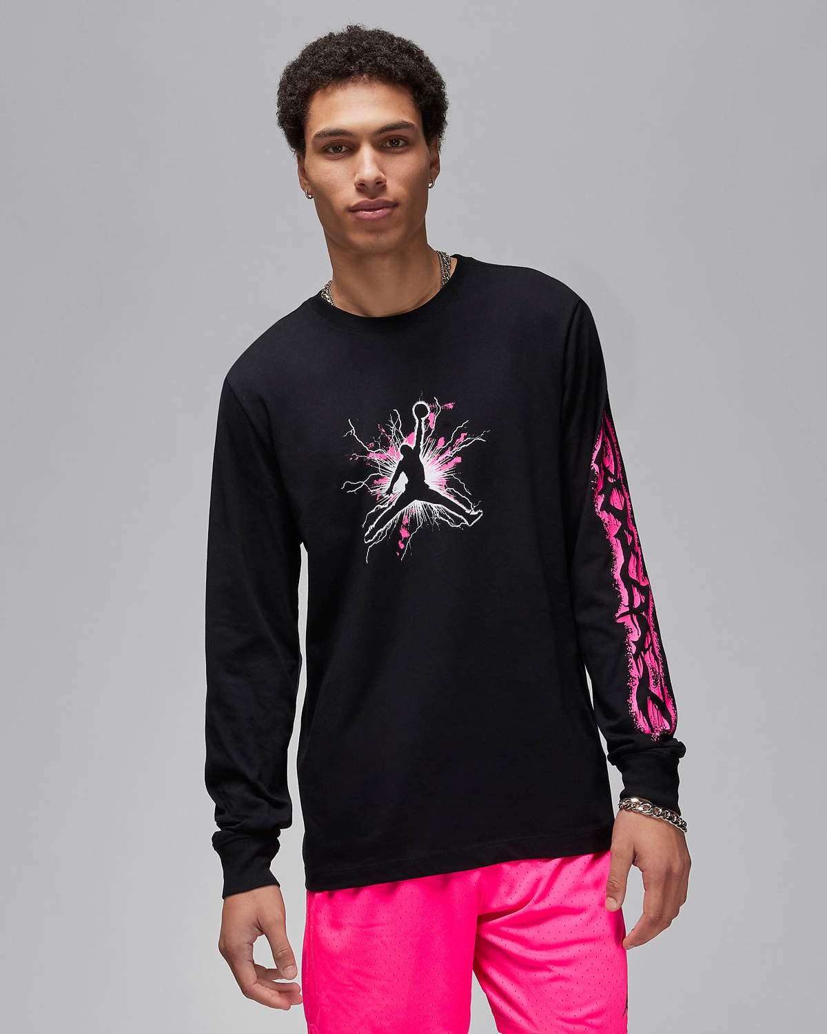 Jordan-Sport-Long-Sleeve-Graphic-T-Shirt-Black-Hyper-Pink-1