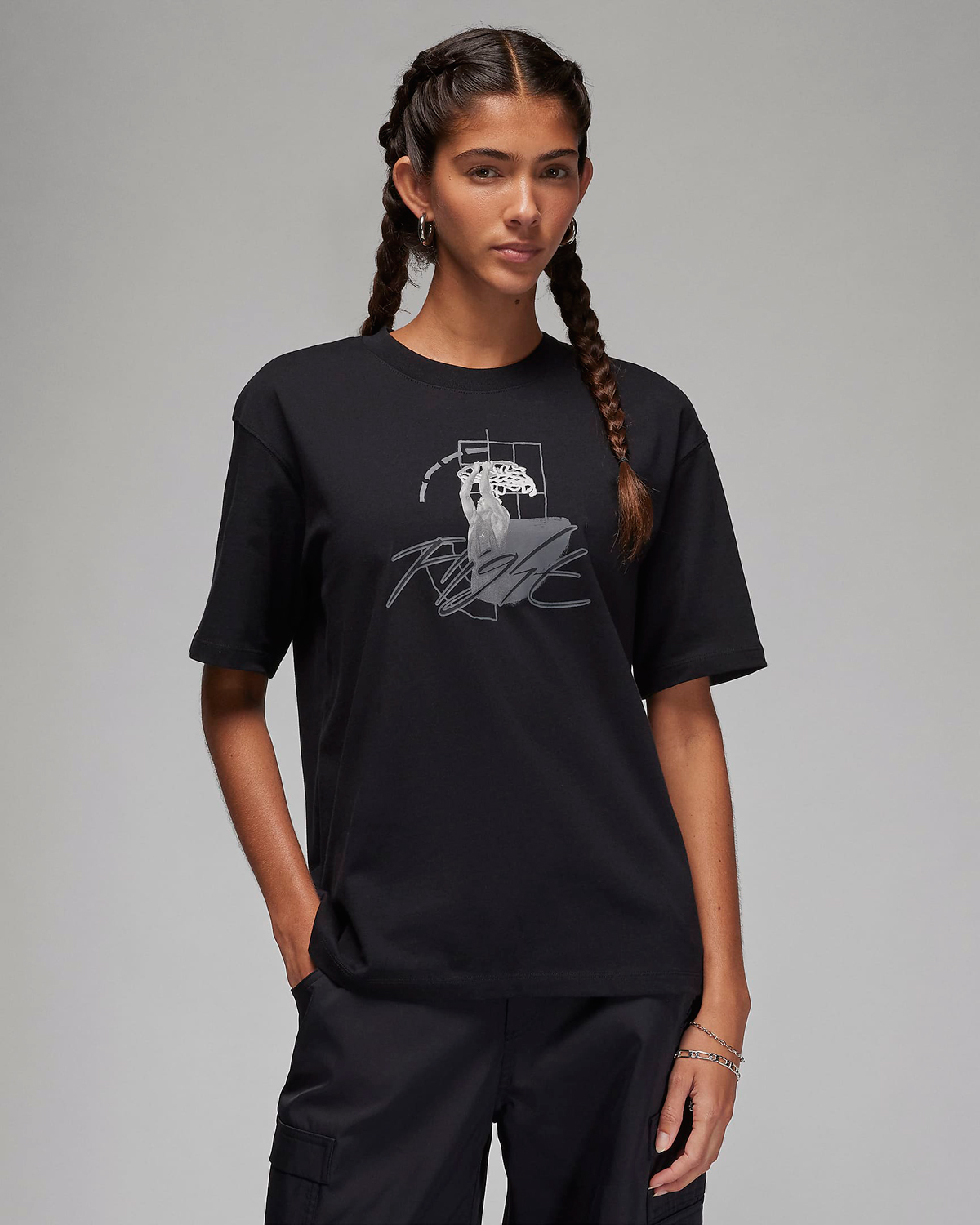Jordan-Womens-Graphic-T-Shirt-Black-1