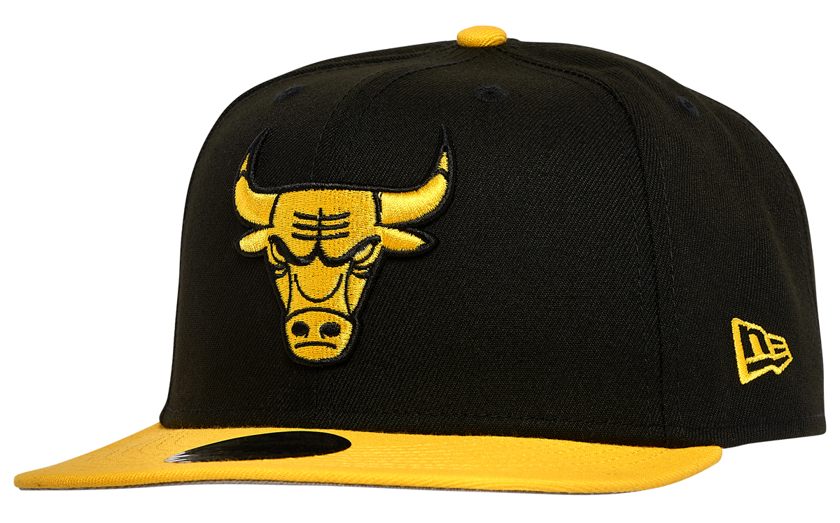 New-Era-Chicago-Bulls-Black-Yellow-Hat-1