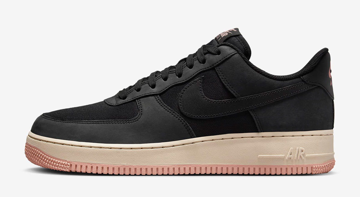 Nike-Air-Force-1-Low-Black-Red-Stardust