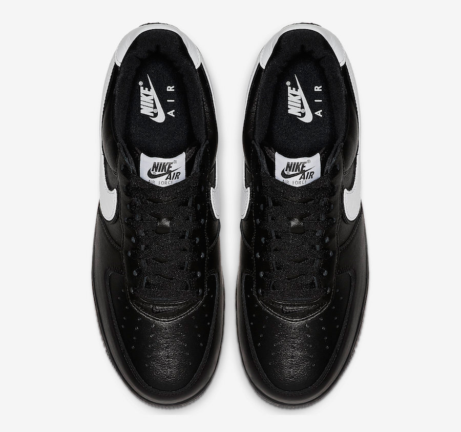 Nike Air Force 1 Low Black White Spring 2024 Release Date 4