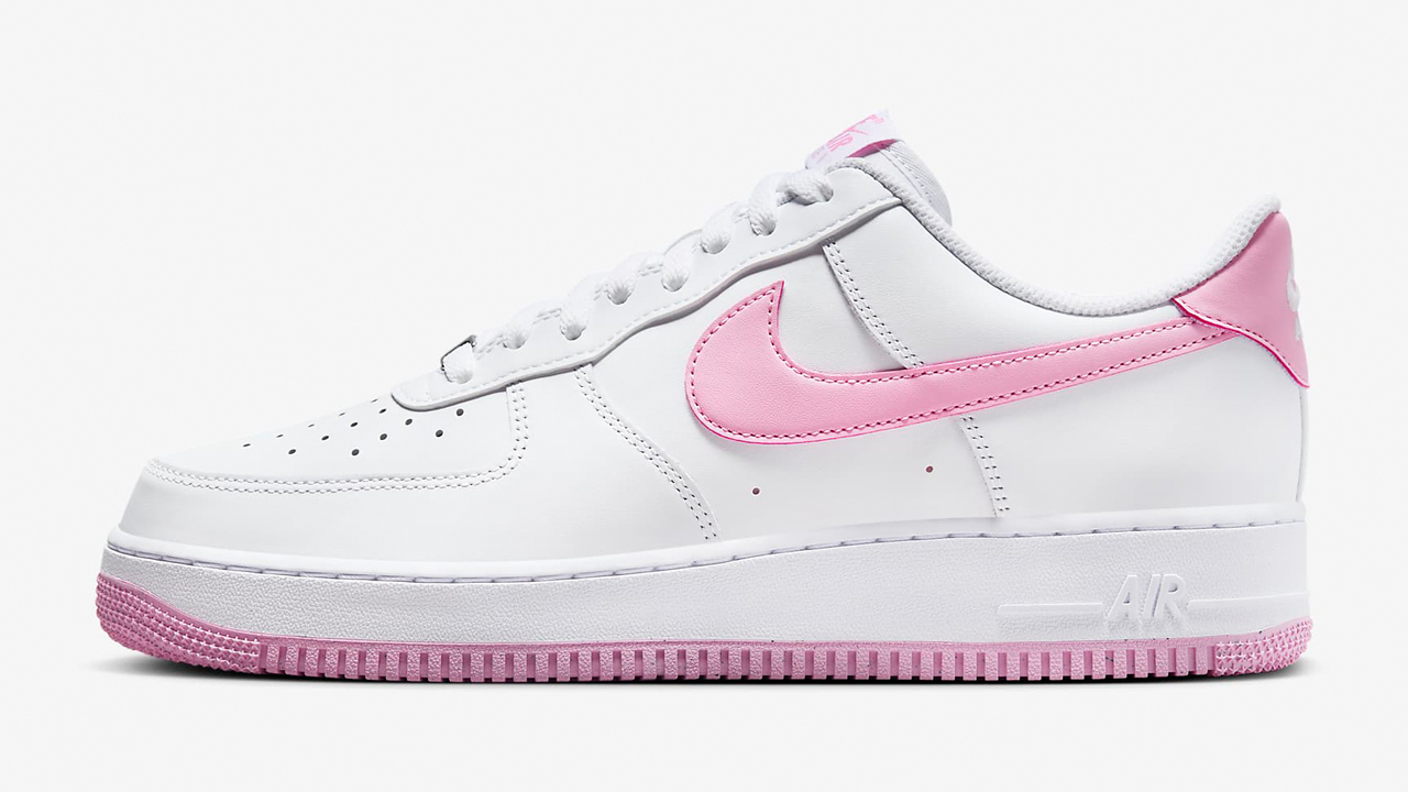 Nike Air Force 1 Low White Pink Rise