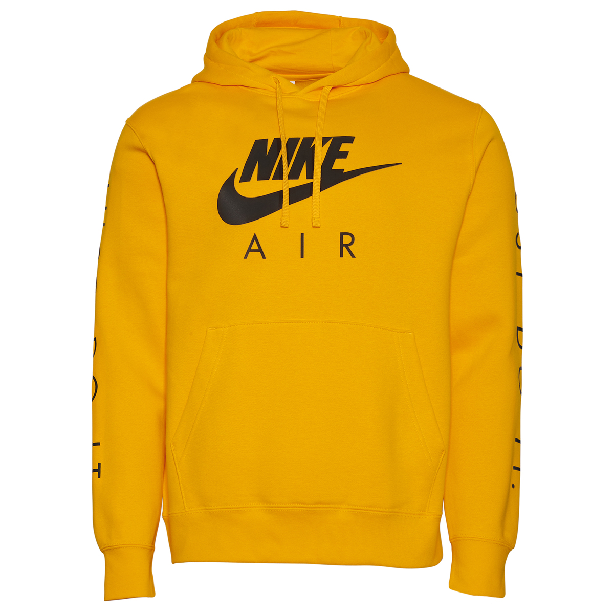 Nike Air JDI Just Do It Hoodie Yellow Gold Black 1