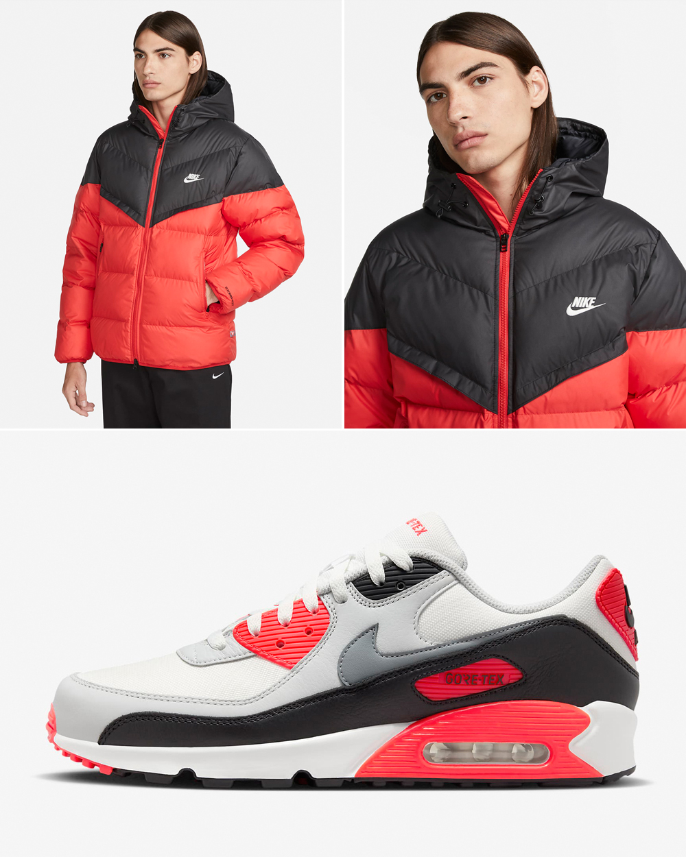 Nike Air Max 90 Gore Tex Infrared Jacket
