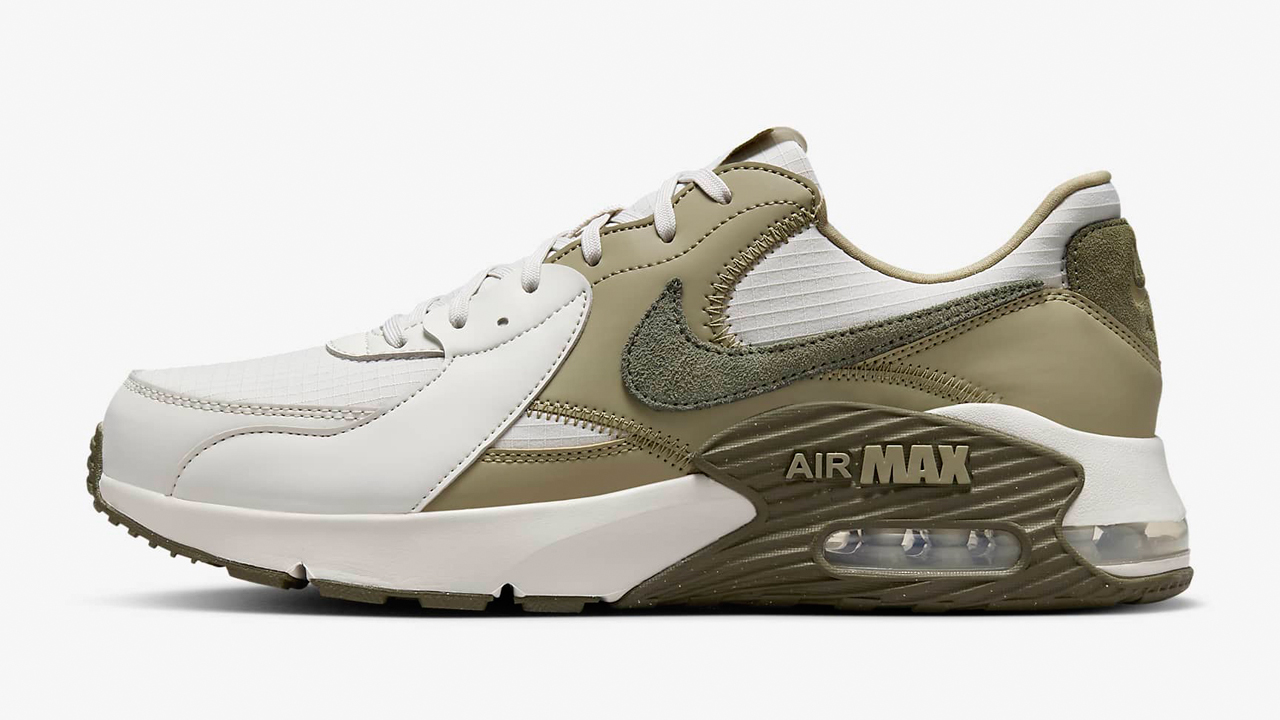 Nike Air Max Excee Light Bone Neutral Olive Medium Olive Release Date