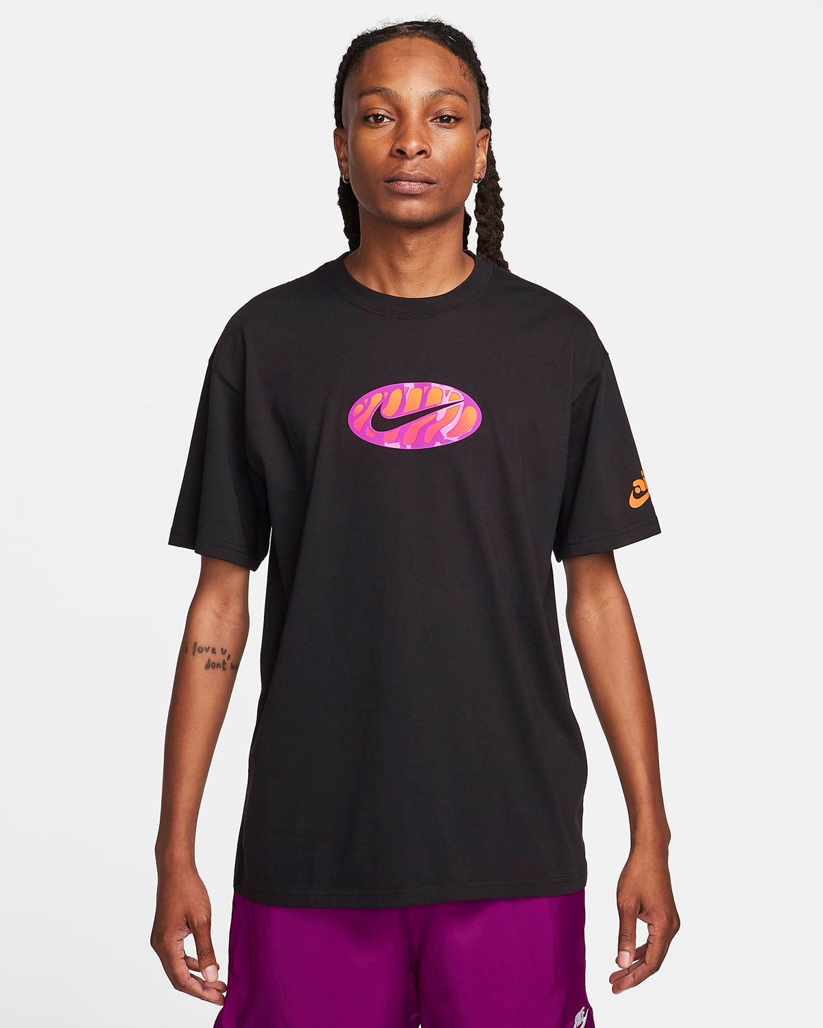 Nike-Air-Max-Plus-T-Shirt-Black-Purple-Orange-1