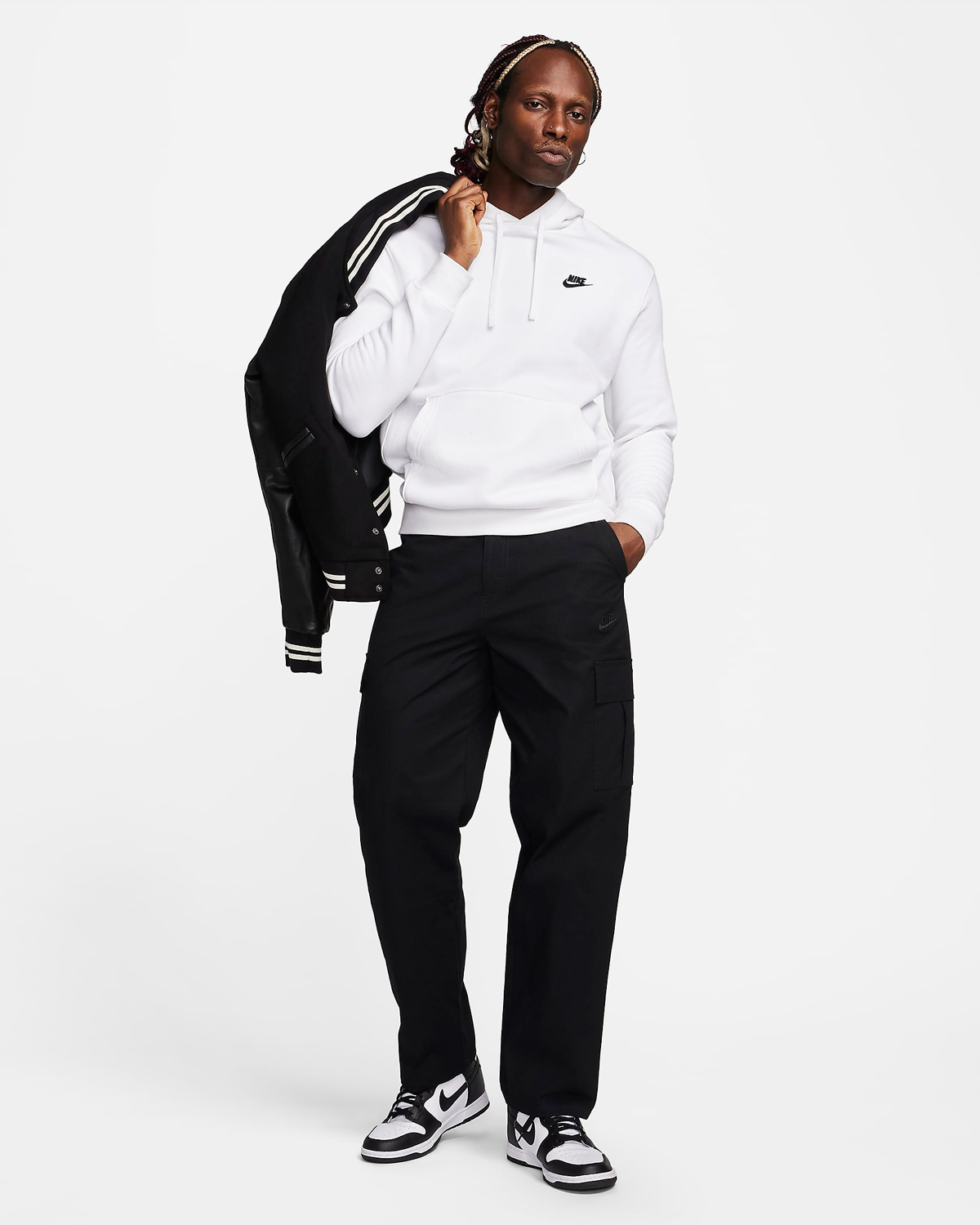 Nike Club Cargo Pants Black