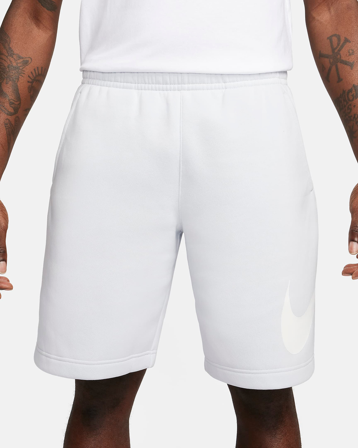 Nike-Club-Fleece-Graphic-Shorts-Pure-Platinum-1