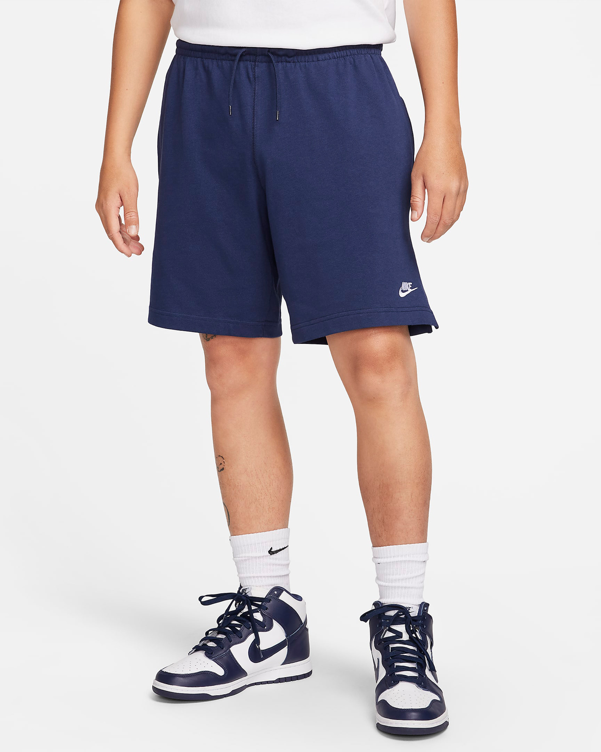 Nike Club Knit Shorts Midnight Navy