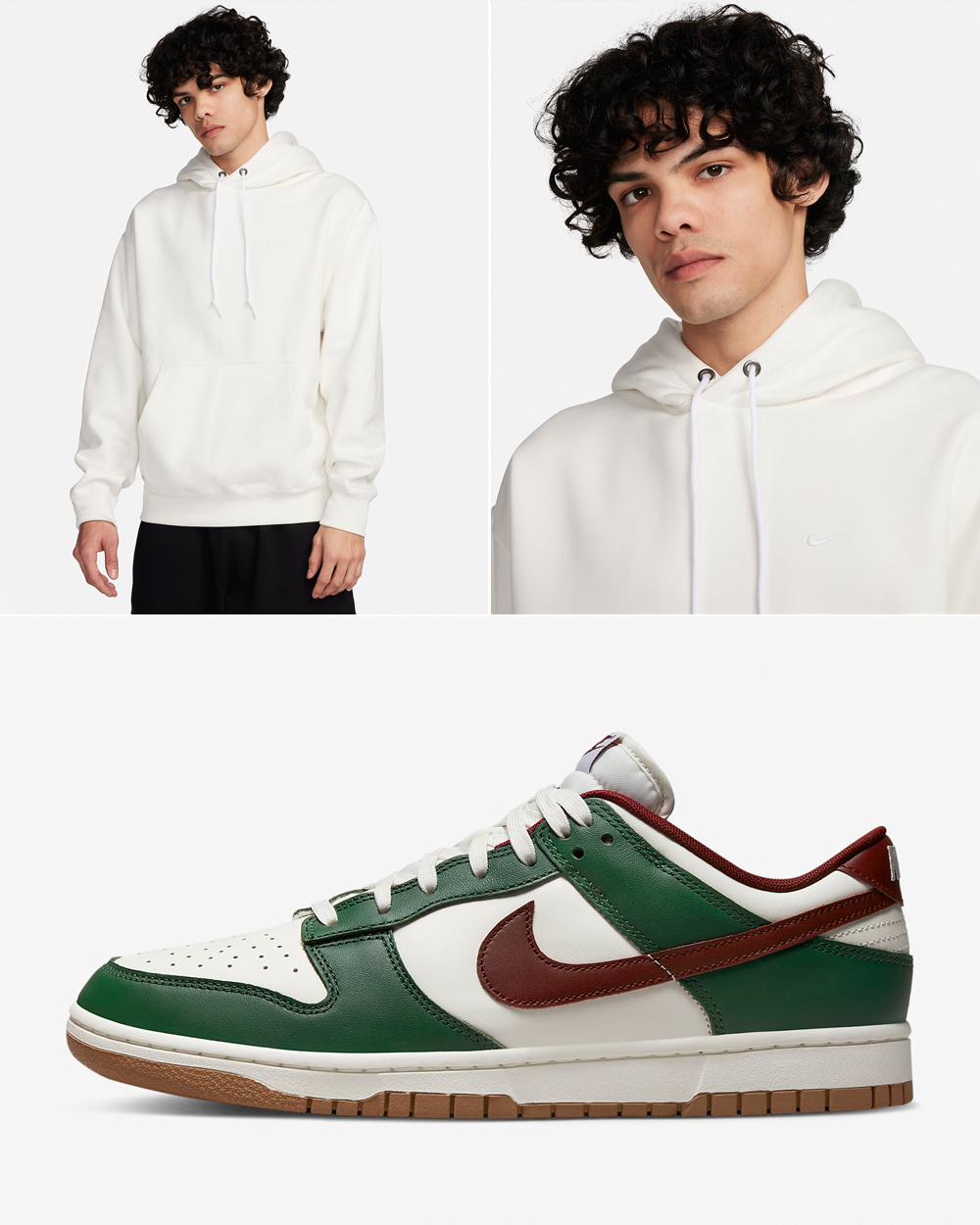 Nike-Dunk-Low-Gorge-Green-Team-Red-Sail-Hoodie-Outfit